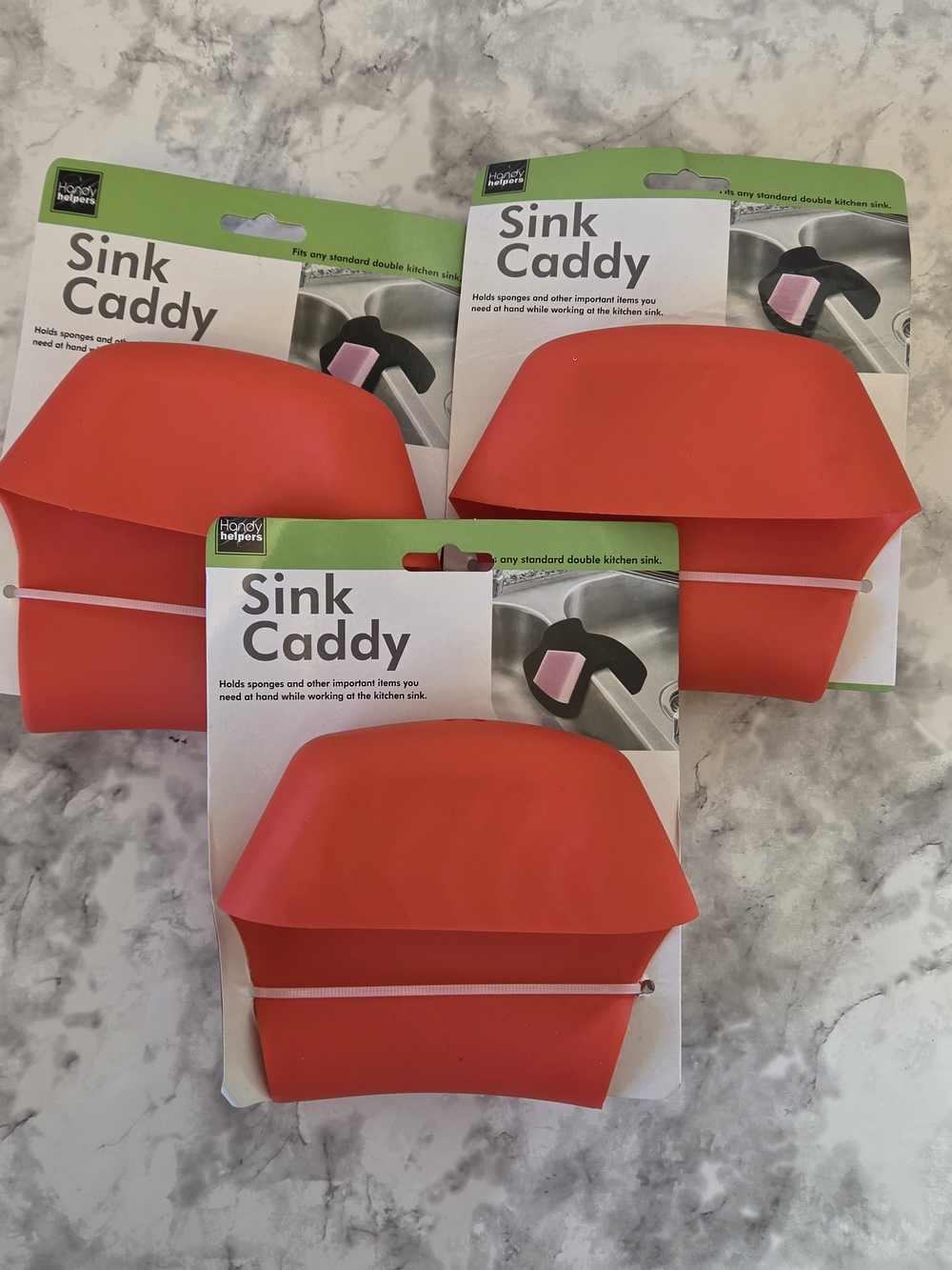 Red Sink Saddle Caddy - Kitchen Sponge Holder